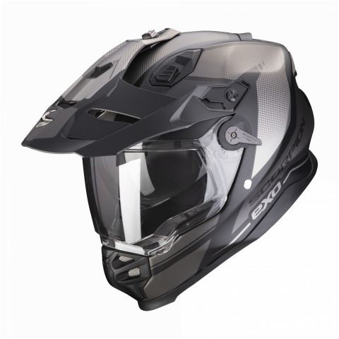 SCORPION ADF-9000 AIR kask TRAIL MAT BK-SILVER XL