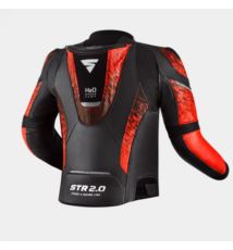 SHIMA STR 2.0 bright red kurtka skórzana 56