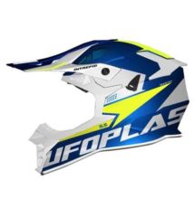 UFO KASK INTREPID NIEBIESKI/BIAŁY/ŻÓŁTY S