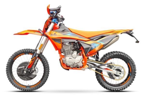 JML EN250i PRO motocykl kolor pomarańczowy ENDURO
