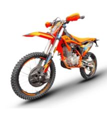 JML EN250i PRO motocykl kolor pomarańczowy ENDURO