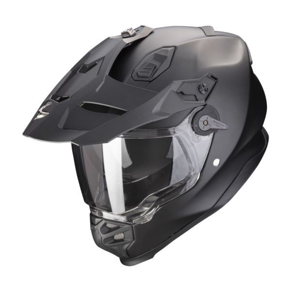 SCORPION ADF-9000 AIR kask TRAIL MAT BK-SILVER L