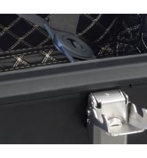 MORETTI kufer aluminiowy czarny 46L