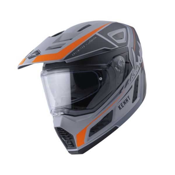 KENNY Explorer Kask black-grey-orange S