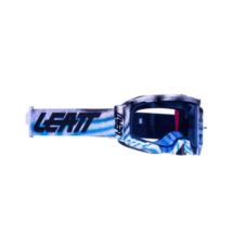 LEATT Velocity 5.5 Zebra gogle cross NIEBIESKI