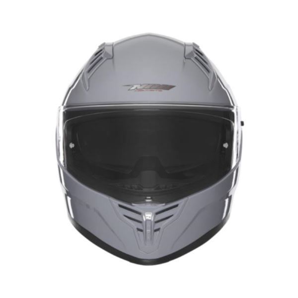 NOX N401 kask SZARY POŁYSK  M