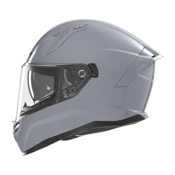 NOX N401 kask SZARY POŁYSK  XXL