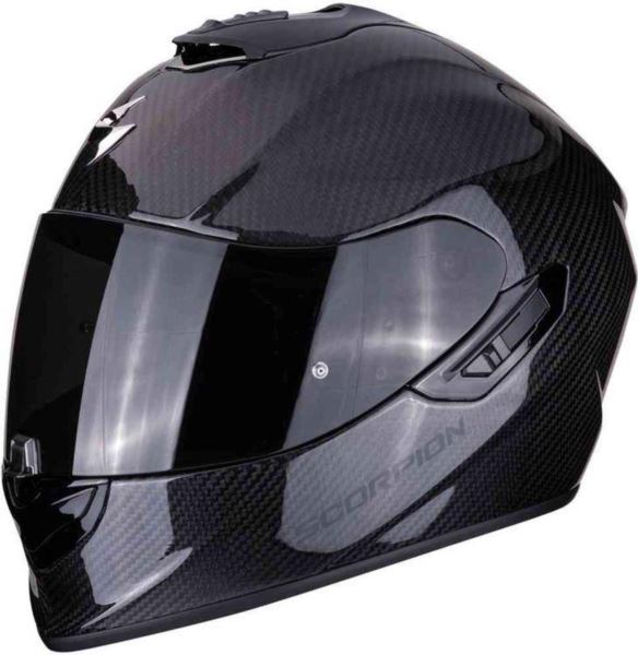 SCORPION EXO-1400 kask Carbon czarny połysk CZARNY