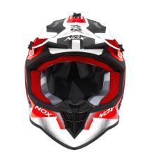 NOX N633 CROSS FUSION BIAŁ/CZERW L