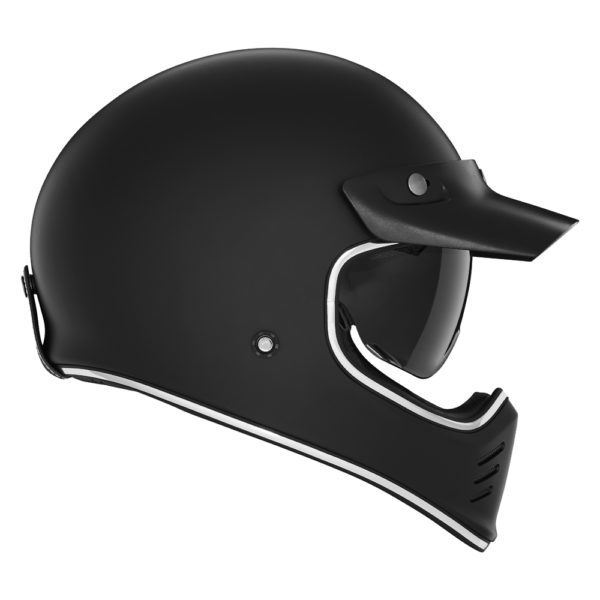 NOX SEVENTY II kask czarny mat XL