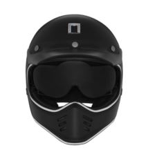 NOX SEVENTY II kask czarny mat XL