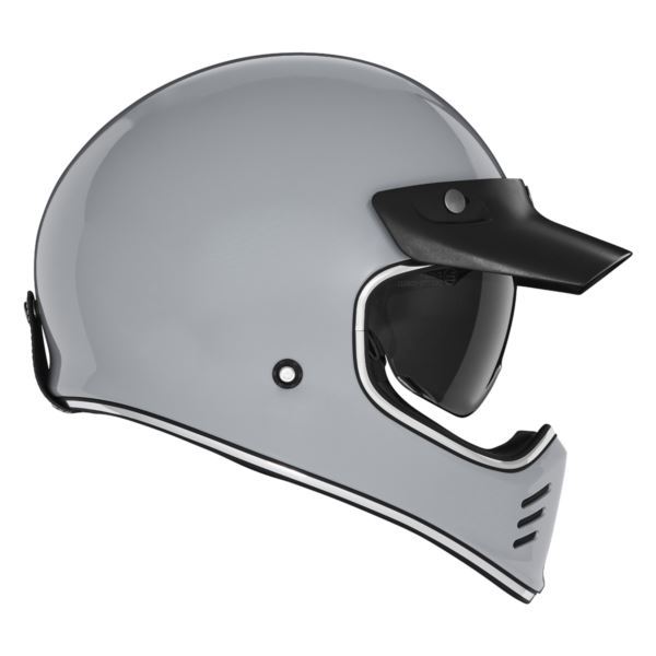 NOX SEVENTY II kask szary połysk L