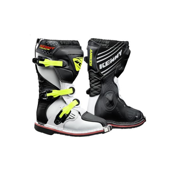 KENNY BUTY  Kid/junior buty cross wh/bl/yel 37