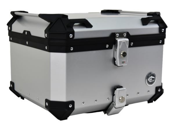 COOCASE kufer centralny aluminiowy srebrny 55l