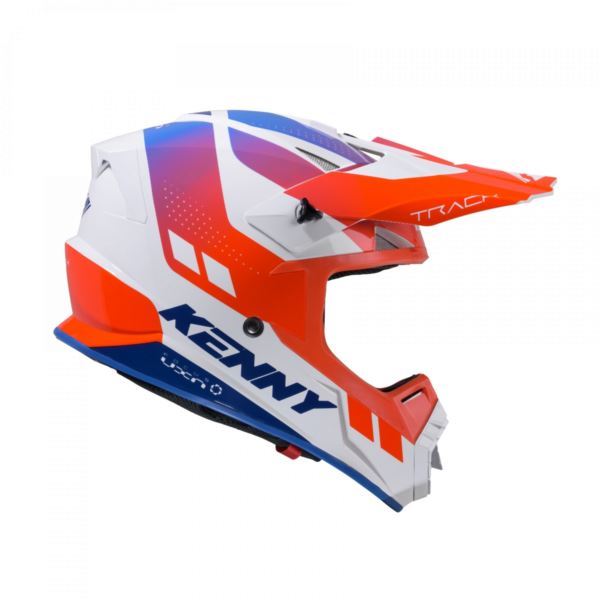 KENNY KASK ENDURO PATRIOT biał/czerw S