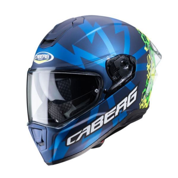 CABERG Drift Evo Storm kask int. nieb/fluo.ziel. M
