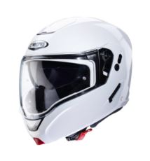 CABERG Horus X kask szczękowy biały połysk M
