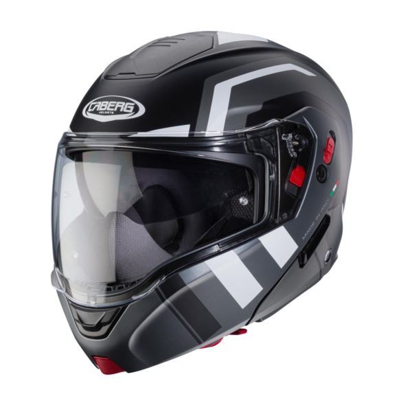 CABERG Horus X Road kask szczękowy cz/sz/b L