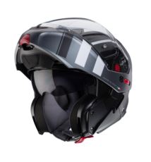 CABERG Horus X Road kask szczękowy cz/sz/b L