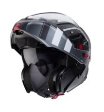 CABERG Horus X Road kask szczękowy cz/sz/b L