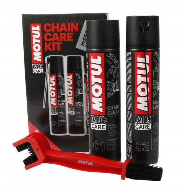 MOTUL CHAIN CARE KIT zestaw do czyszczenia łańcuch