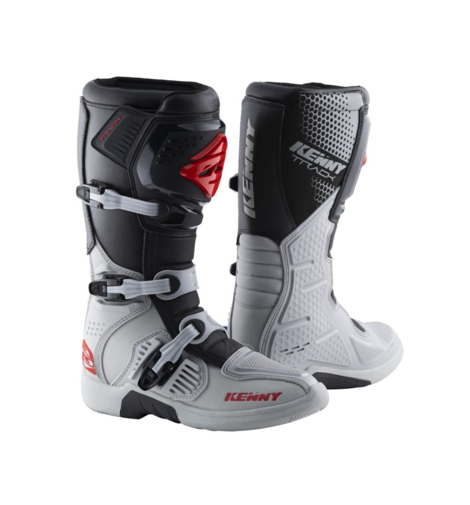 KENNY BUTY CROSS TRACK szary/czer 46