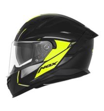 NOX N401 kask CZARNY ŻÓŁTY FLUO XL