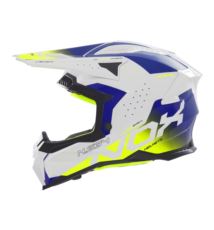 NOX N634 kask GRADIENT BIAŁY/NIEBIESKI/ŻÓŁTY XL
