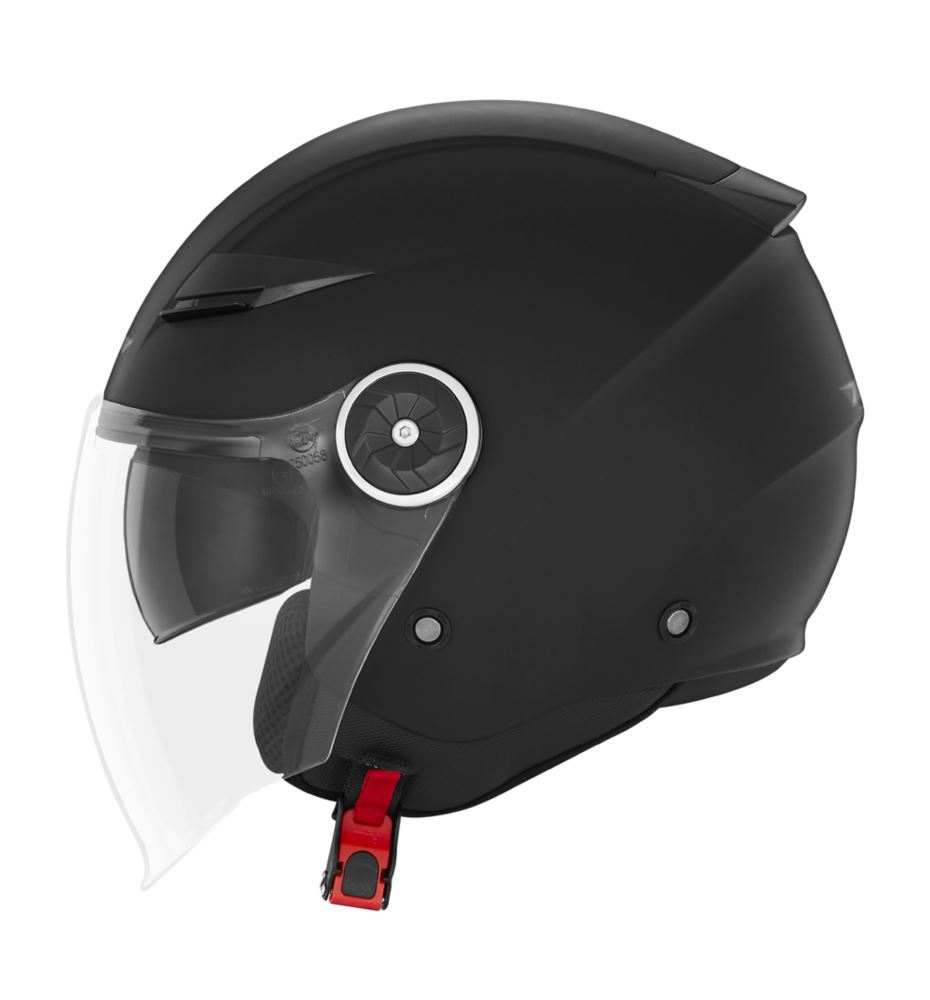 NOX N181 kask JET CZARNY MAT XS
