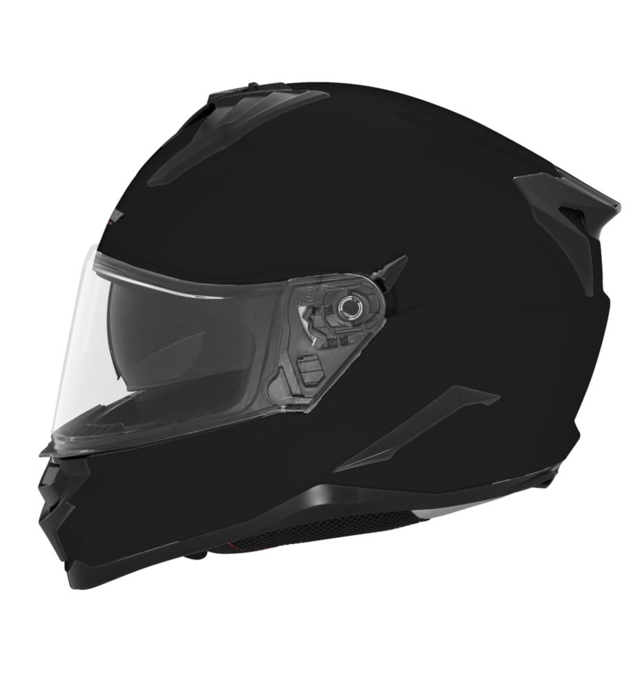 NOX N304S kask czarny połysk M