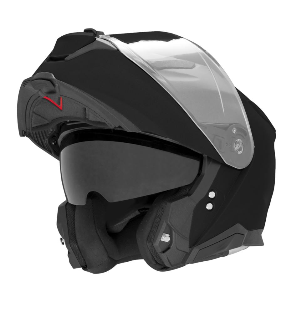 NOX N967 kask szczękowy czarny połysk M