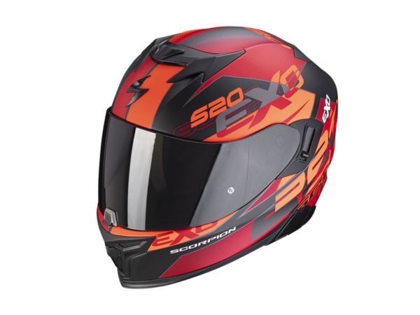 SCORPION Exo-520 kask Covert czarno czerwony XL