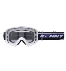 KENNY GOGLE TRACK WHITE - CLEAR