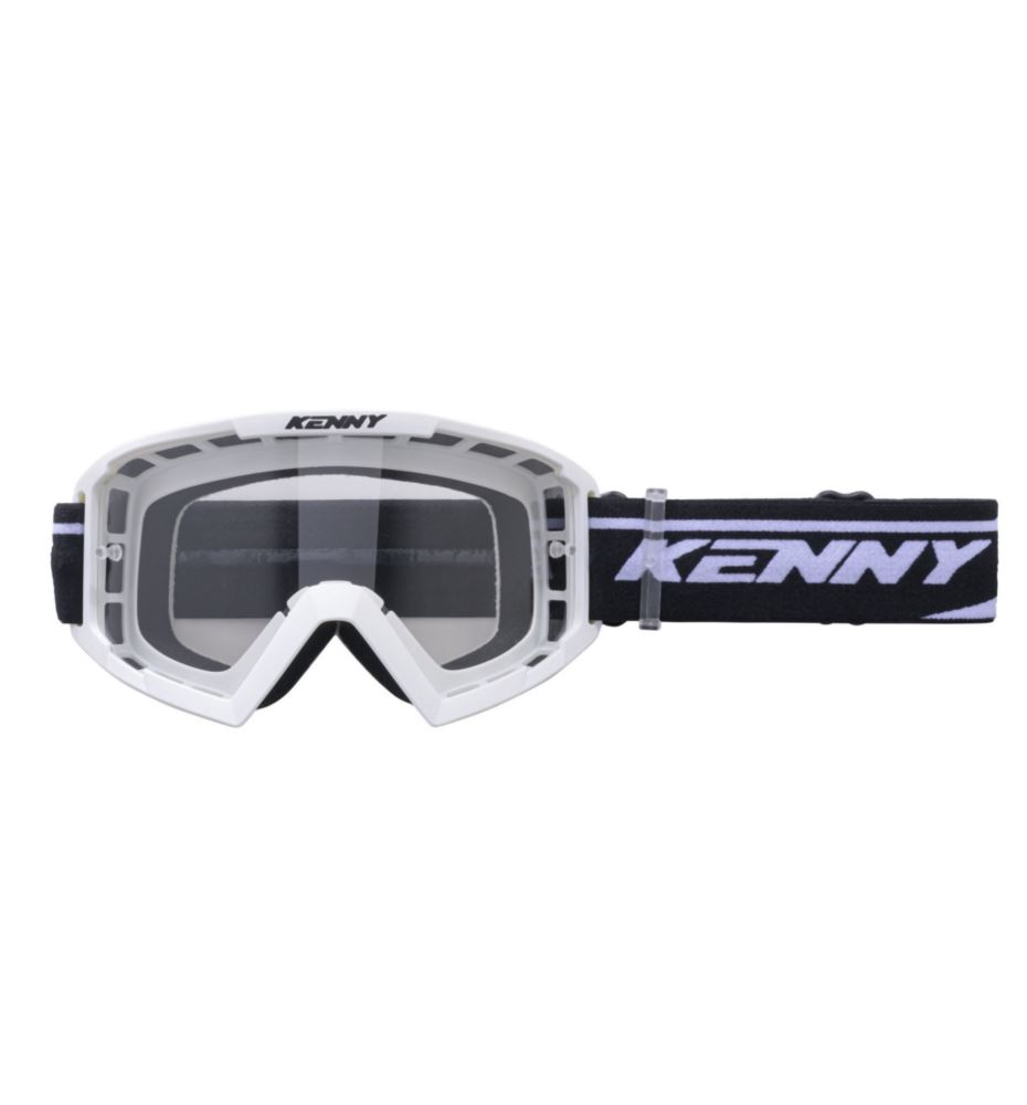 KENNY GOGLE TRACK WHITE - CLEAR