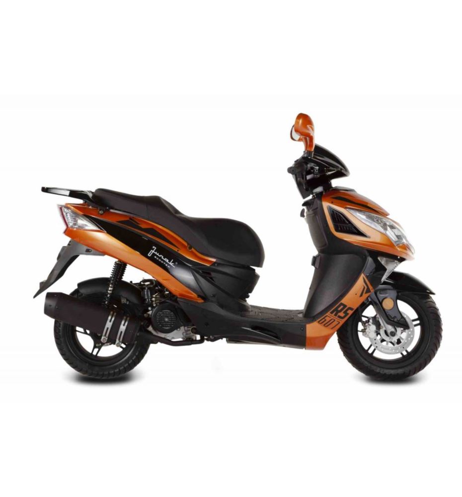 JUNAK 607 4T 50 CM3, CZARNO-POMARAŃCZOWY, 2025 R