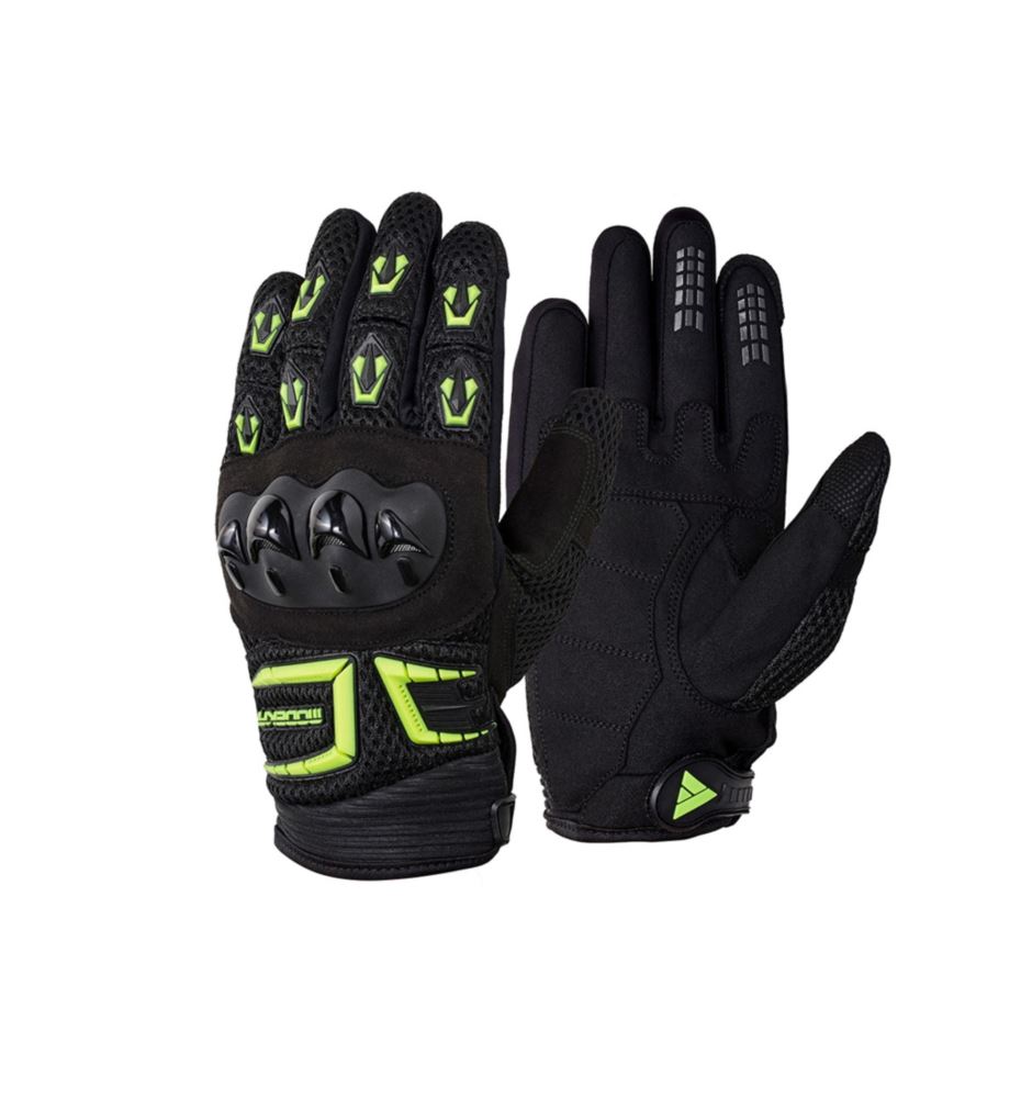 MODEKA Mx Top II rękawice czarne-fluo 11