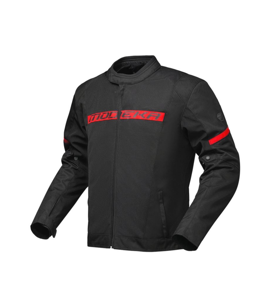 MODEKA Jano Air kurtka czarno-czerwona XL