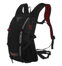 MODEKA City Pack 15L plecak czarno-czerwony