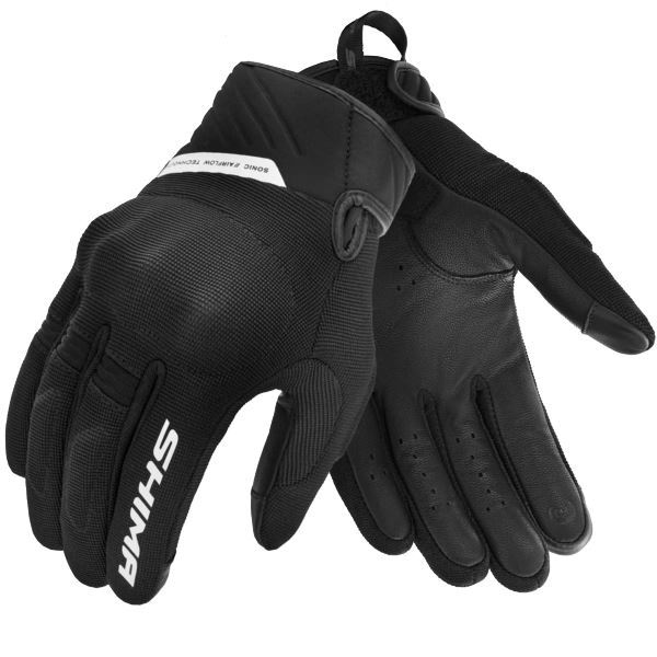 SHIMA Sonic rękawiczki męskie czarno białe M