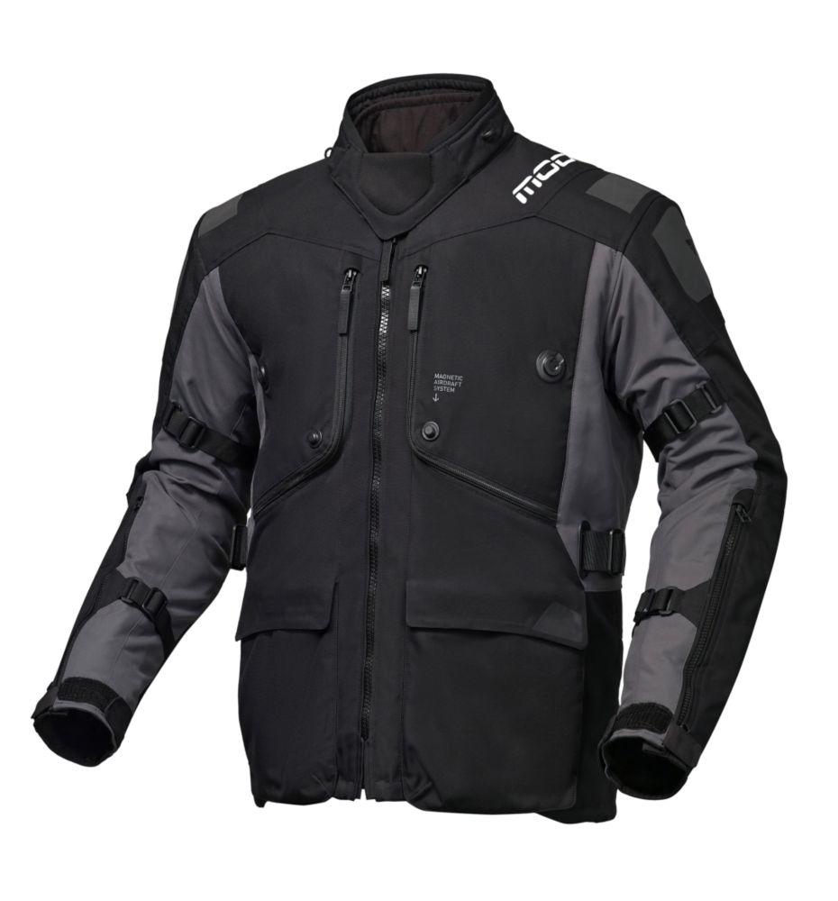 MODEKA Aeris II kurtka czarna 4XL