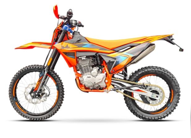 JML EN250i motocykl kolor pomarańczowy ENDURO HOM.
