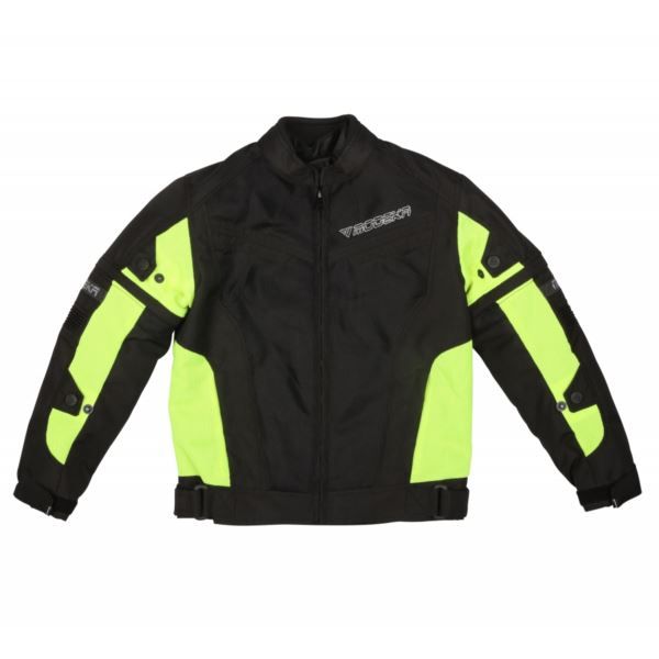 MODEKA X-vent Kids kurtka czarna-fluo 128