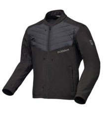 MODEKA Atlaz kurtka tekstylna szaro-czarna 3XL