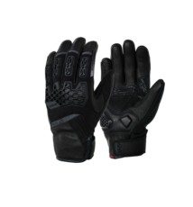 MODEKA Atlaz rękawice krótkie czarne 8