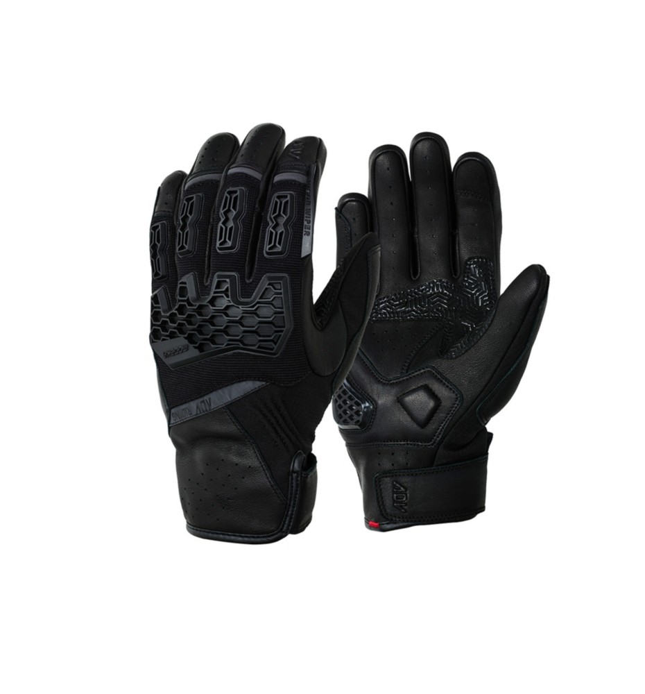 MODEKA Atlaz rękawice krótkie czarne 11