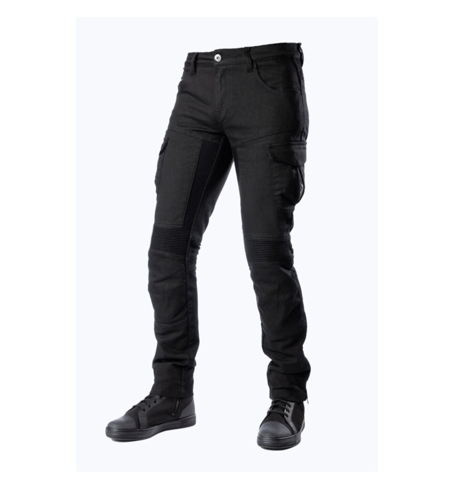 CITY NOMAD Trooper Jeans Armalith czarne 41/34 3XL