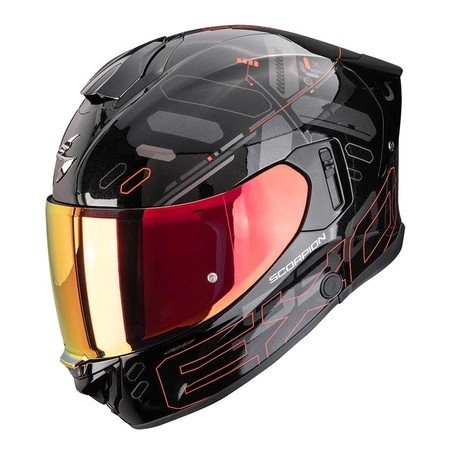SCORPION EXO-530 Air FOND Black-Red L