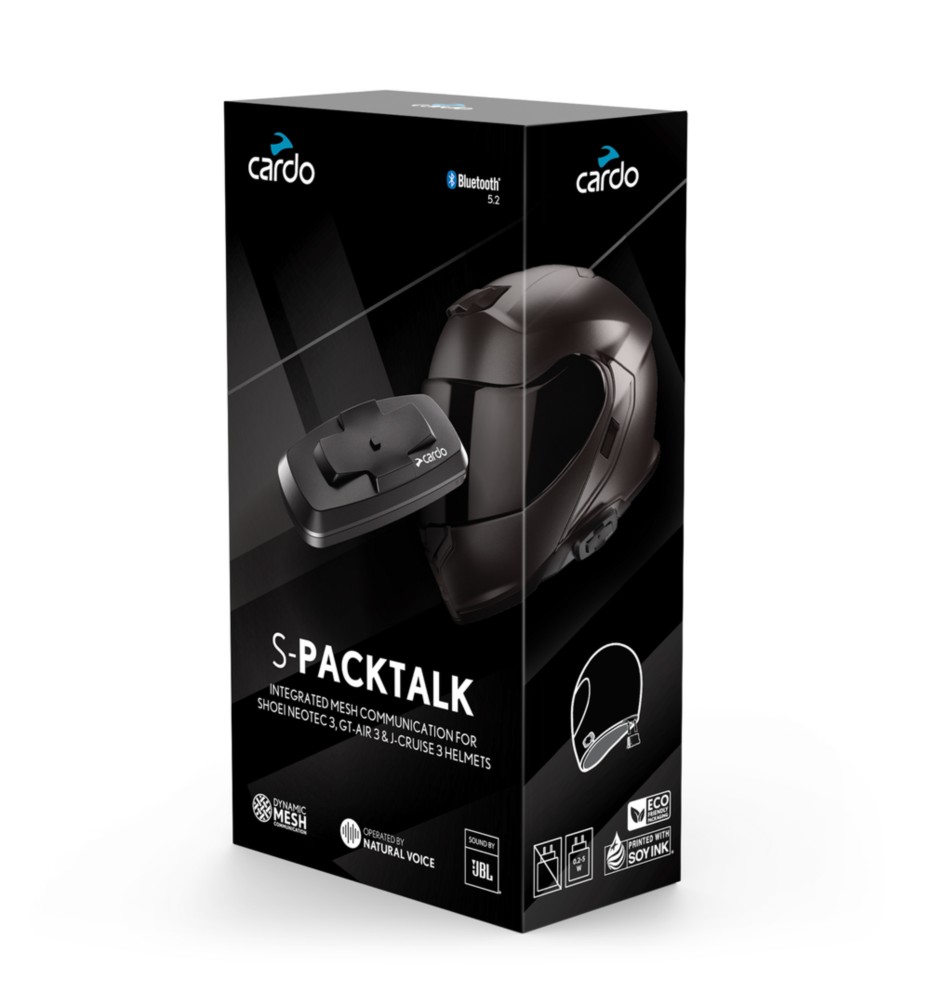 CARDO Packtalk S by Shoei