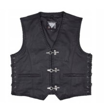 MODEKA Badlands kamizelka skórzana XL