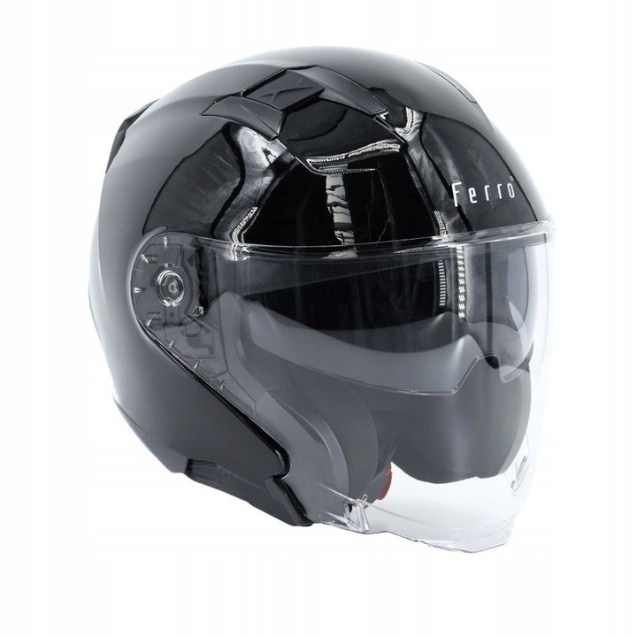 FERRO 828 kask Jet czarny XS